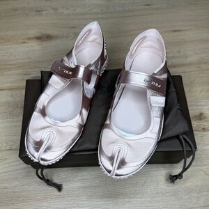 ❌SOLD❌ NWT Nike x Skims Pink Rift Satin Footwear Sneaker Ballet Flat In Box 8